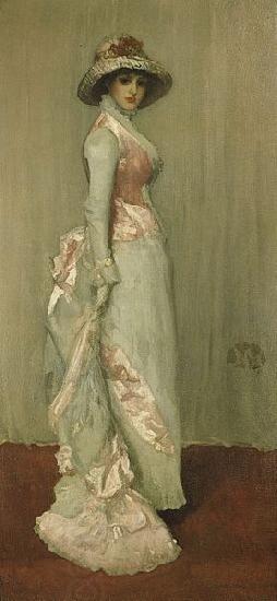 James Abbot McNeill Whistler Nocturne in Rosa und Grau oil painting picture